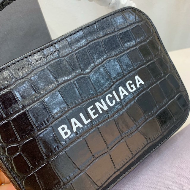 Balenciaga專櫃男女款巴黎世家Everyday Camera Mini熱賣相機包手提版斜挎小包 fyj1923